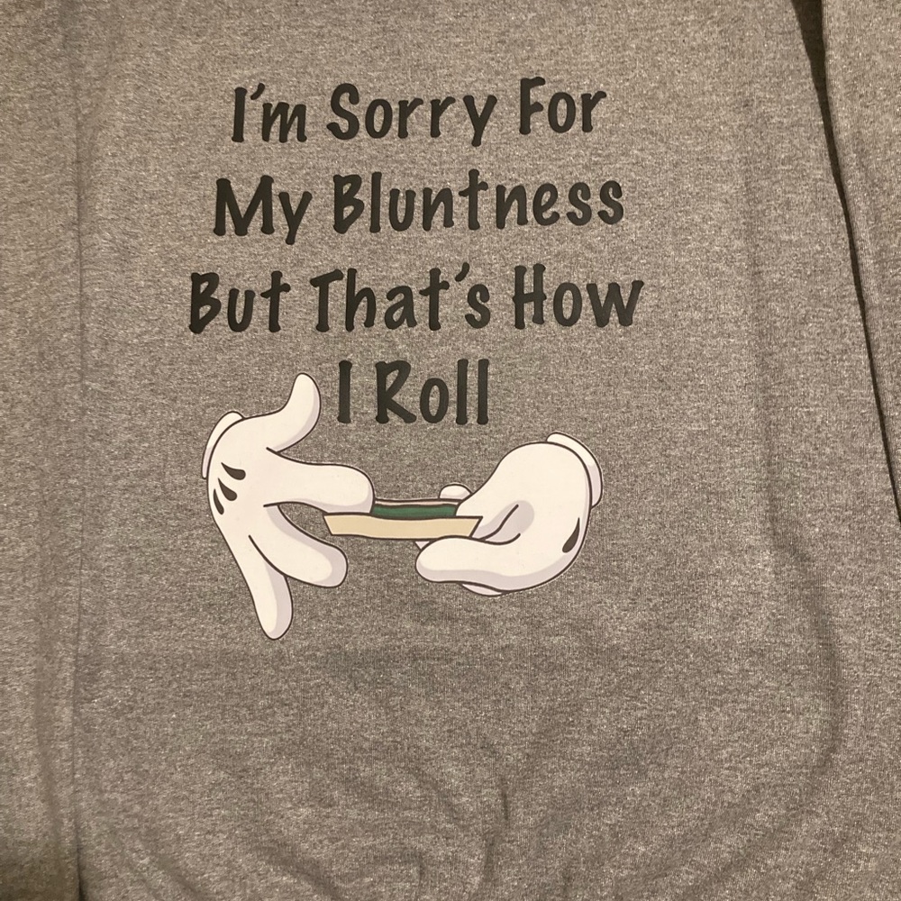 Custom 420 unique sweatshirt size L